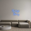 Custom neon sign Fly High
Benny