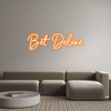 Custom neon sign Bet Deluxe