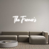 Custom neon sign The Farmer’s