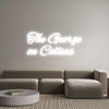 Custom neon sign The George 
...