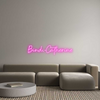 Custom neon sign Bindi-Catherine