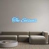 Custom neon sign The Seisuns