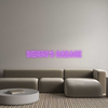 Custom neon sign Denno’s Garage