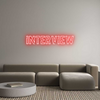 Custom neon sign Interview