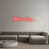 Custom neon sign Mother's Day