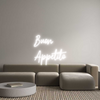 Custom neon sign Buon 
Appetito