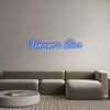 Custom neon sign Vincent’s Bar
