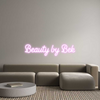 Custom neon sign Beauty by Bek