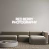 Custom neon sign RED BERRY
PH...