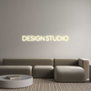 Custom neon sign DESIGN STUDIO
