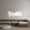 Custom neon sign Matilda