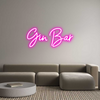 Custom neon sign Gin Bar