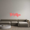 Custom neon sign The Valkyrie