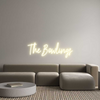 Custom neon sign The Bowlings