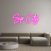 Custom neon sign Sip City