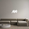 Custom neon sign XOXO