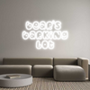Custom neon sign Bear's 
Bark...
