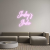 Custom neon sign Shelley's 
S...