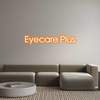Custom neon sign Eyecare Plus