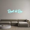 Custom neon sign Resort de Raso