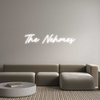 Custom neon sign The Nehmes