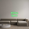 Custom neon sign iN A Rush
Es...