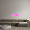 Custom neon sign Cassie O