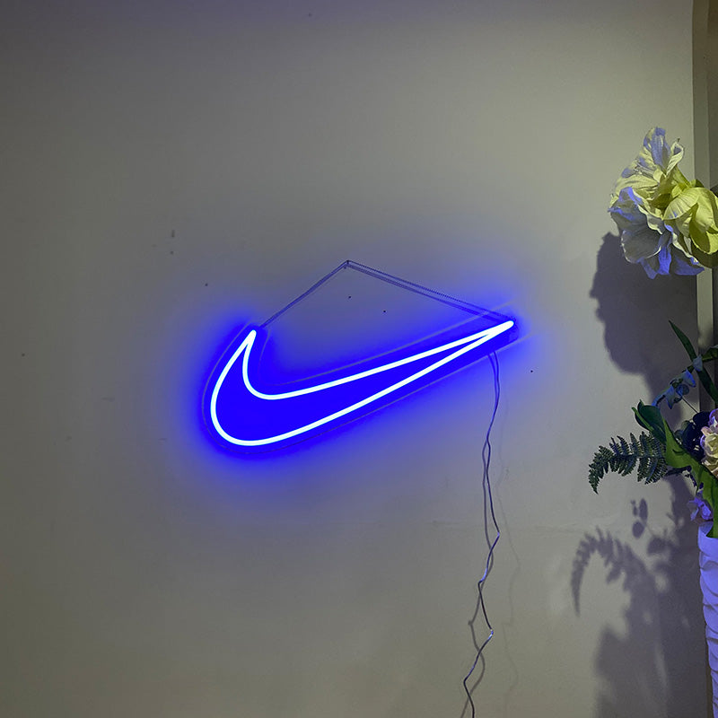 Brand LOGO Swoosh LED Neon Sign | LED Lights for Retail Stores