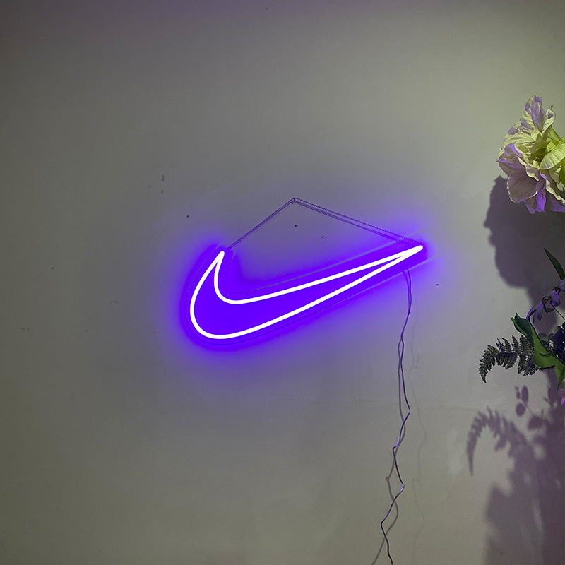 Swoosh LED Neon Sign