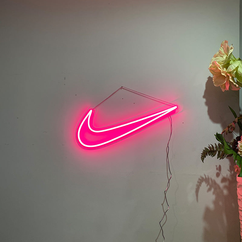 Brand LOGO Swoosh LED Neon Sign | LED Lights for Retail Stores