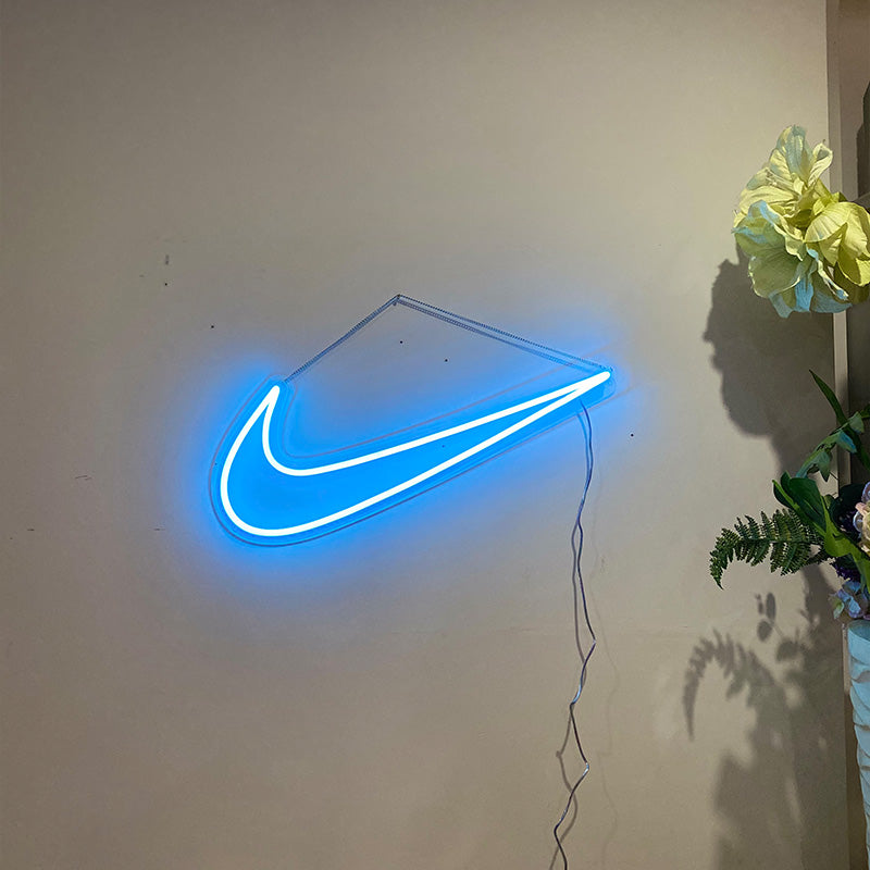 Brand LOGO Swoosh LED Neon Sign | LED Lights for Retail Stores