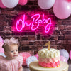 Oh Baby wall sign for kids room