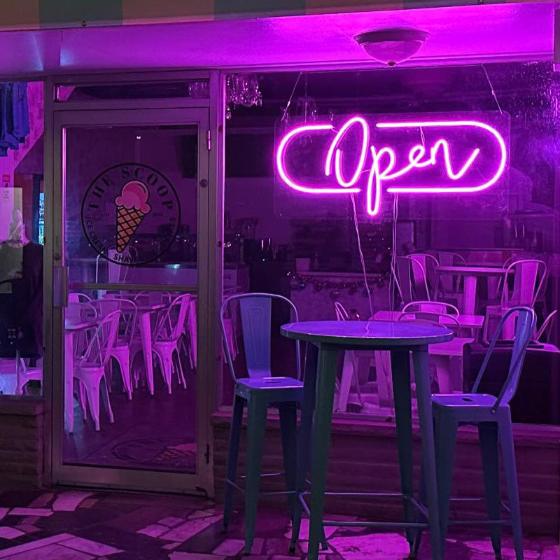 Ellipse Open signs