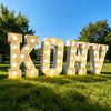 LED bulb letters signs