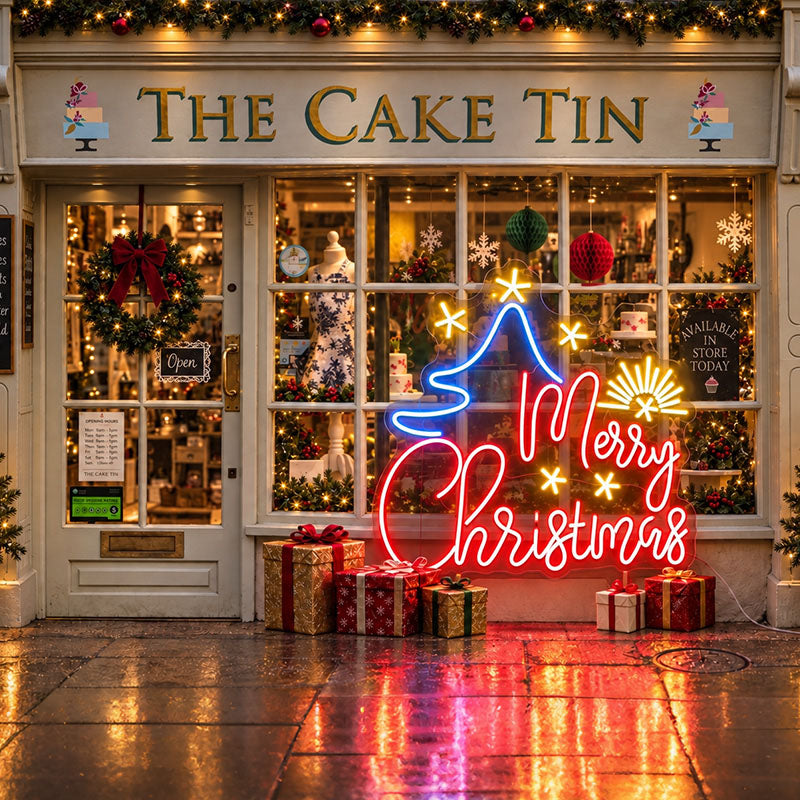 Merry Christmas Light Up Sign