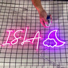 Custom name with night sky LED neon sign