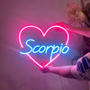 Customizble name neon sign with heart