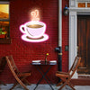 UV printing Coffee Neon Sign