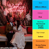 'TIL Death DO US Party wedding neon sign
