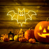 Halloween bat neon decorations