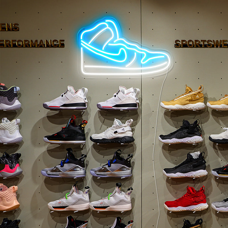 Neon Sneaker Sign