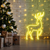 Reindeer neon sign