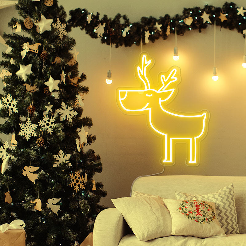 Reindeer Neon Light