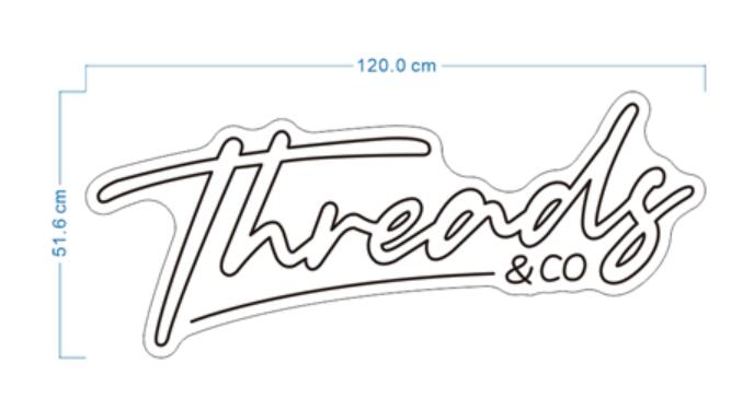 Design neon lights for customer