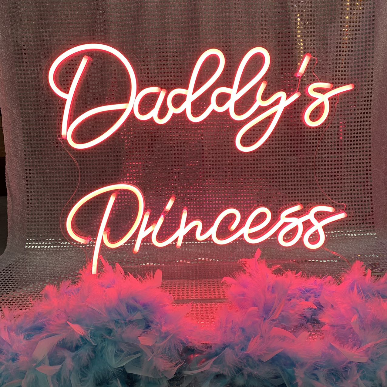 40% OFF Clearance Sale_Daddy's princess neon sign