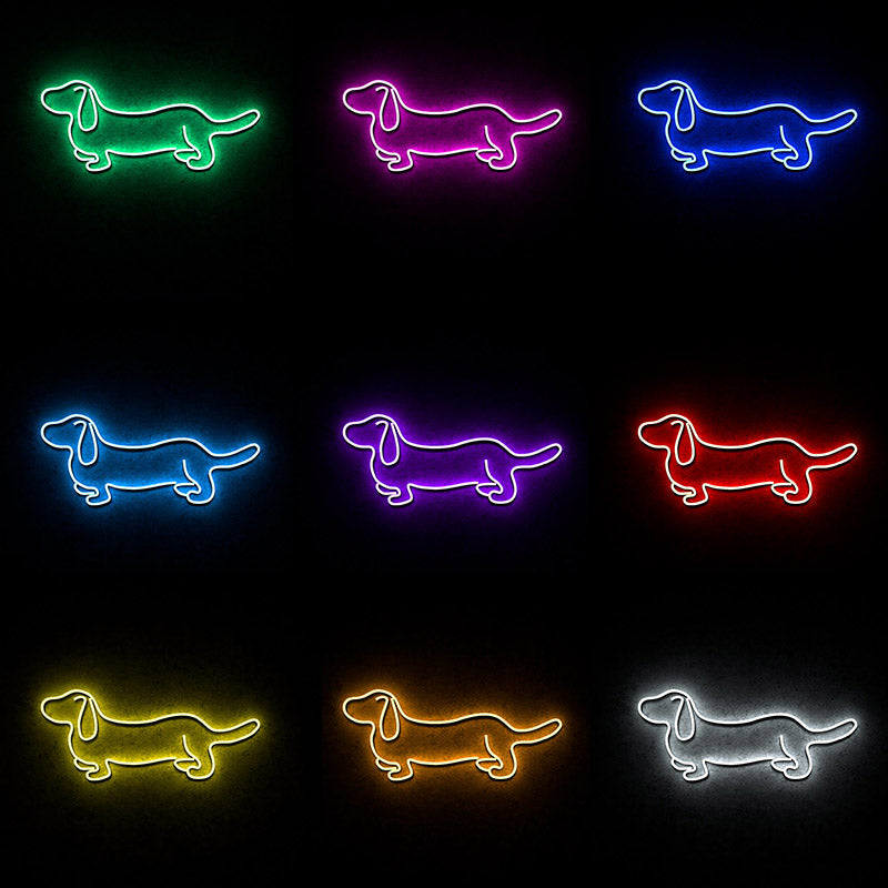 Dachshund Sausage Dog LED Sign