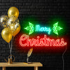 merry christmas neon sign