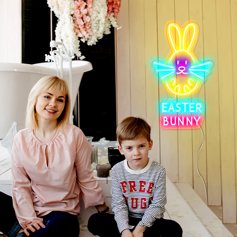 Easter Bunny Neon