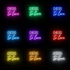 Cheers to love for wedding led signs