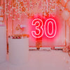 30th | Thirty Birthday LED Neon